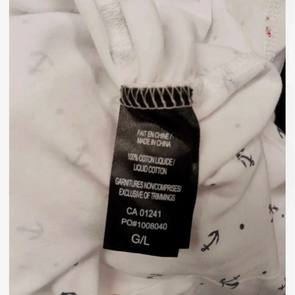 Le 31 Anchor Nautical Cotton  Polo Short Sleeve Shirt Size Large - Picture 11 of 13